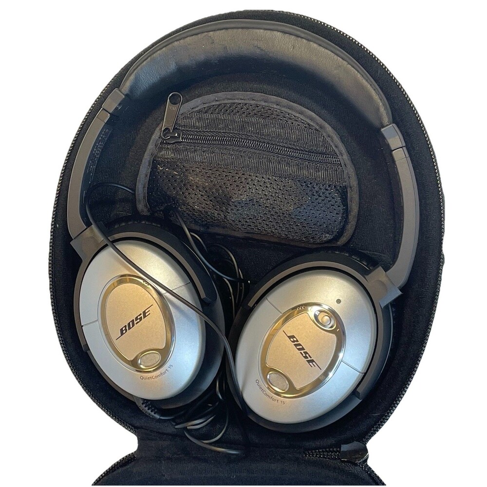 Bose QuietComfort 15 On The Ear Acoustic Noise Cancelling Headphones